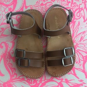 Freshly Picked Rockaway Sandal Cognac Size 7